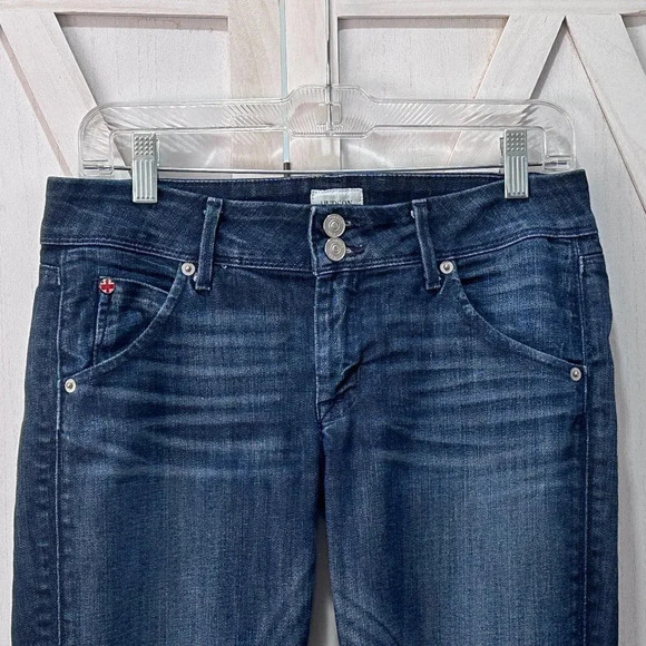 Hudson Jeans Collin Ankle Skinny Jeans in Shan - Picture 6 of 10